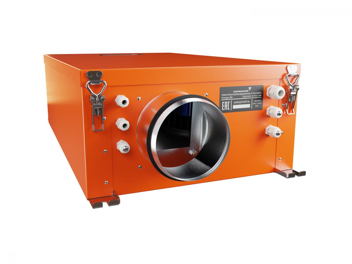 Приточная установка Ventmachine Orange 350 с пультом Zentec