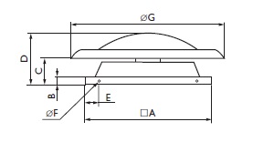 Крышный вентилятор TXA 71 6T