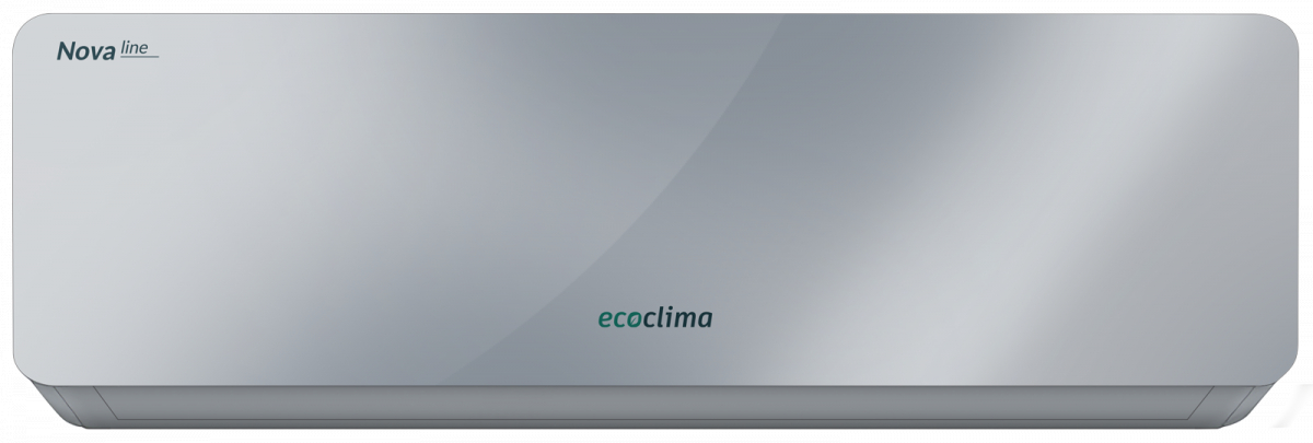 Настенный кондиционер Ecoclima ECW/I-CH12/AAS-4R1 (Silver) + EC/I-CH12/A-4R1 (White), белый