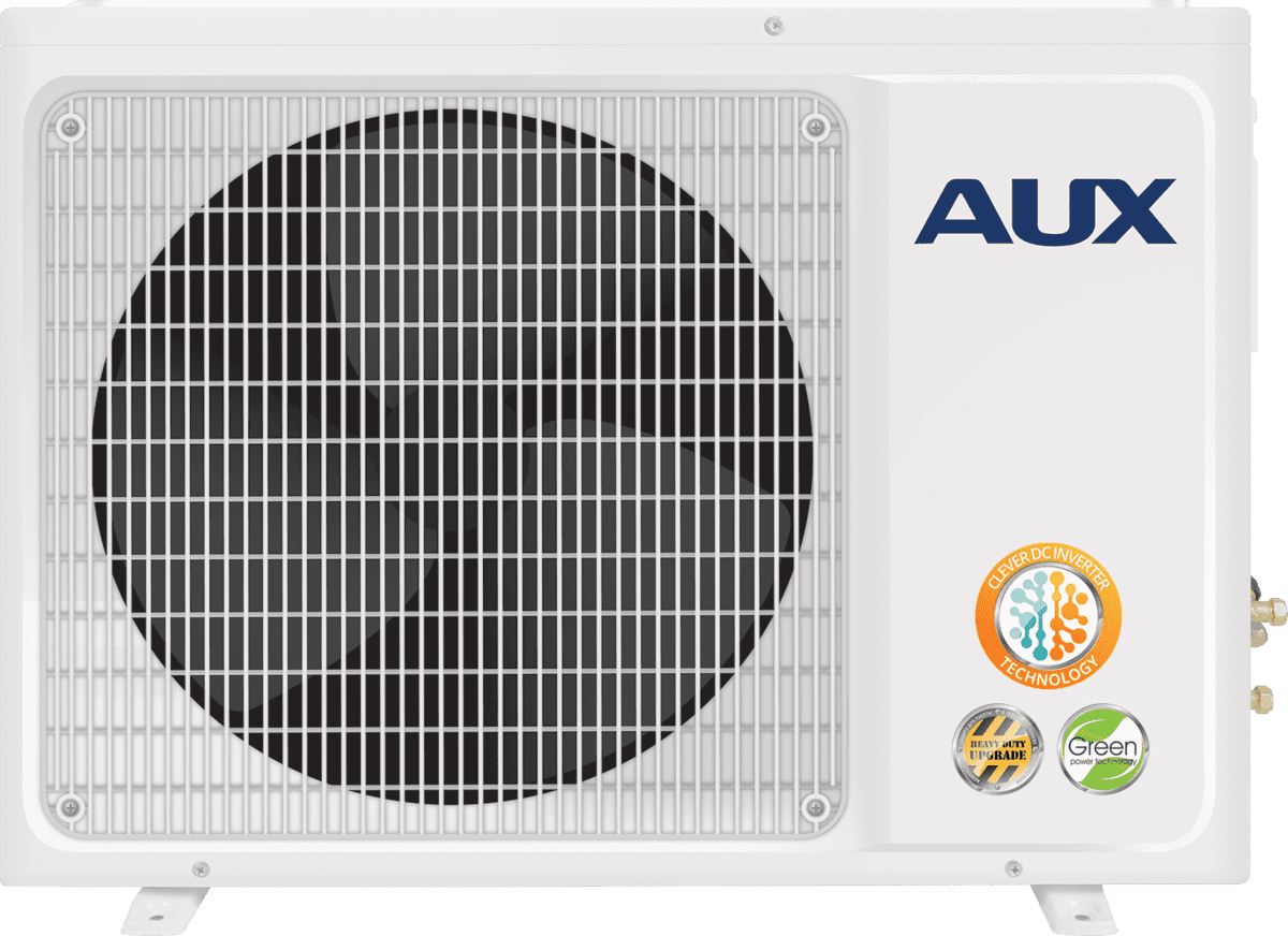 Канальный кондиционер AUX ALLD-H12/4R1B (v2) + AL-H12/4R1B(U) (v2), черный