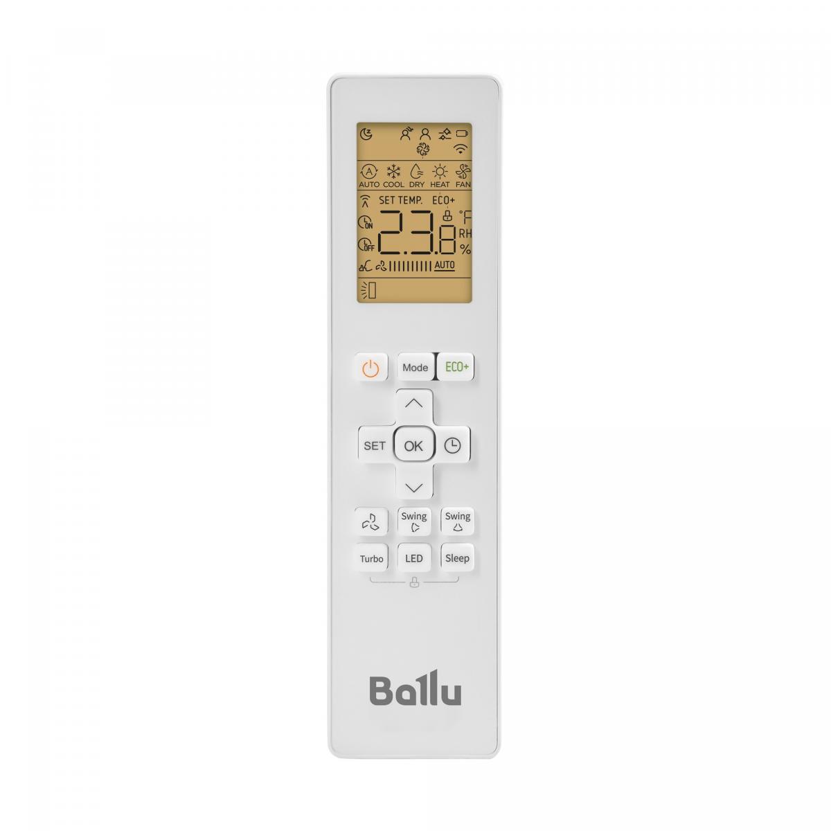 Сплит-система инверторного типа Ballu Odyssey Pro DC BSOI-12HN8/ERP комплект
