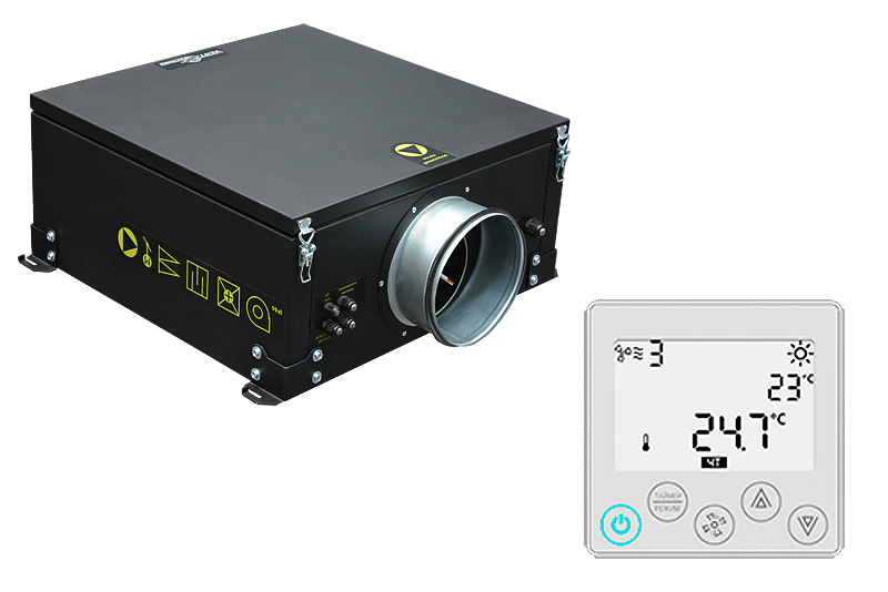 Приточная установка Ventmachine Колибри-1000 ЕС с пультом Zentec