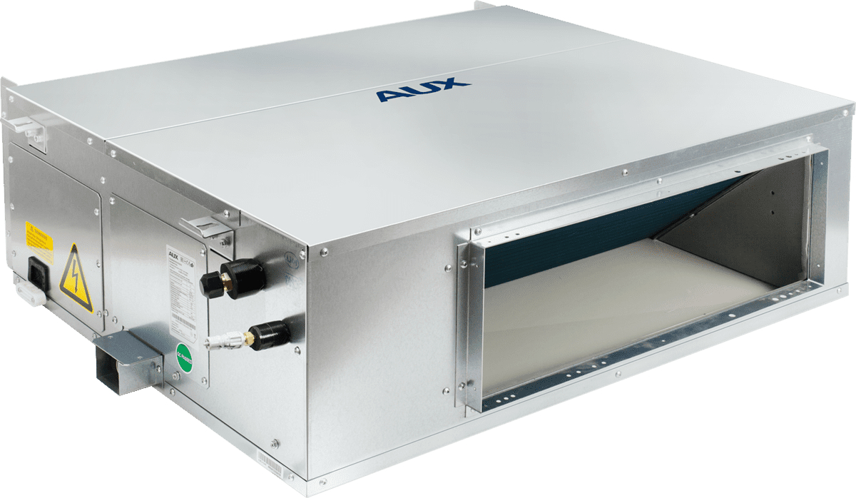 Канальный кондиционер AUX ALMD-H48/5DR2 + AL-H48/5DR2(U), серебристый