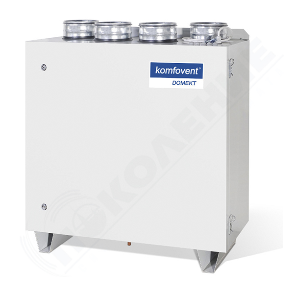 Приточно-вытяжная установка Komfovent Domekt P 400 V H-E+пульт С4.1