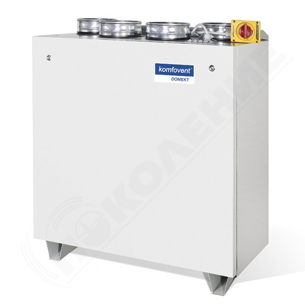 Приточно-вытяжная установка Komfovent Domekt P 700 V-E+пульт С4.1