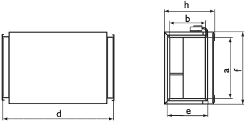 Канальный вентилятор RKBI 700x400 C1