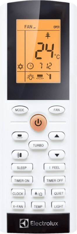 Настенный кондиционер Electrolux EACS/I-09HP/N8_25Y_in + EACS/I-09HP/N8_25Y_out, белый
