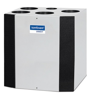 Приточно-вытяжная установка Komfovent Domekt R 300 V-E+ пульт C6.1