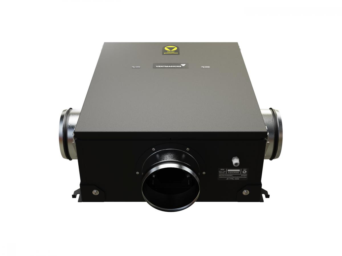 Канальный очиститель воздуха Ventmachine DF500 c фильтром EPA