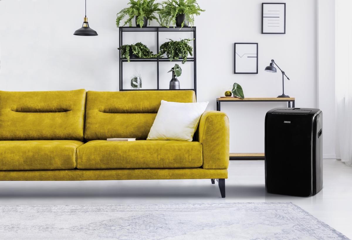 Кондиционер мобильный Zanussi Massimo Solar Black Wi-Fi ZACM-09 MS-H/N1 Black