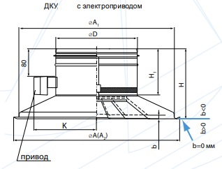 Диффузор ДКУ 250 М2