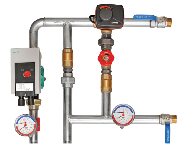 СМЕСИТЕЛЬНЫЙ УЗЕЛ KOMFOVENT DOMEKT PPU-HW-3R-40-25,0-W7