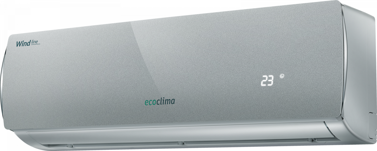 Настенный кондиционер Ecoclima ECW/I-09QCG + EC/I-09QC, серебристый