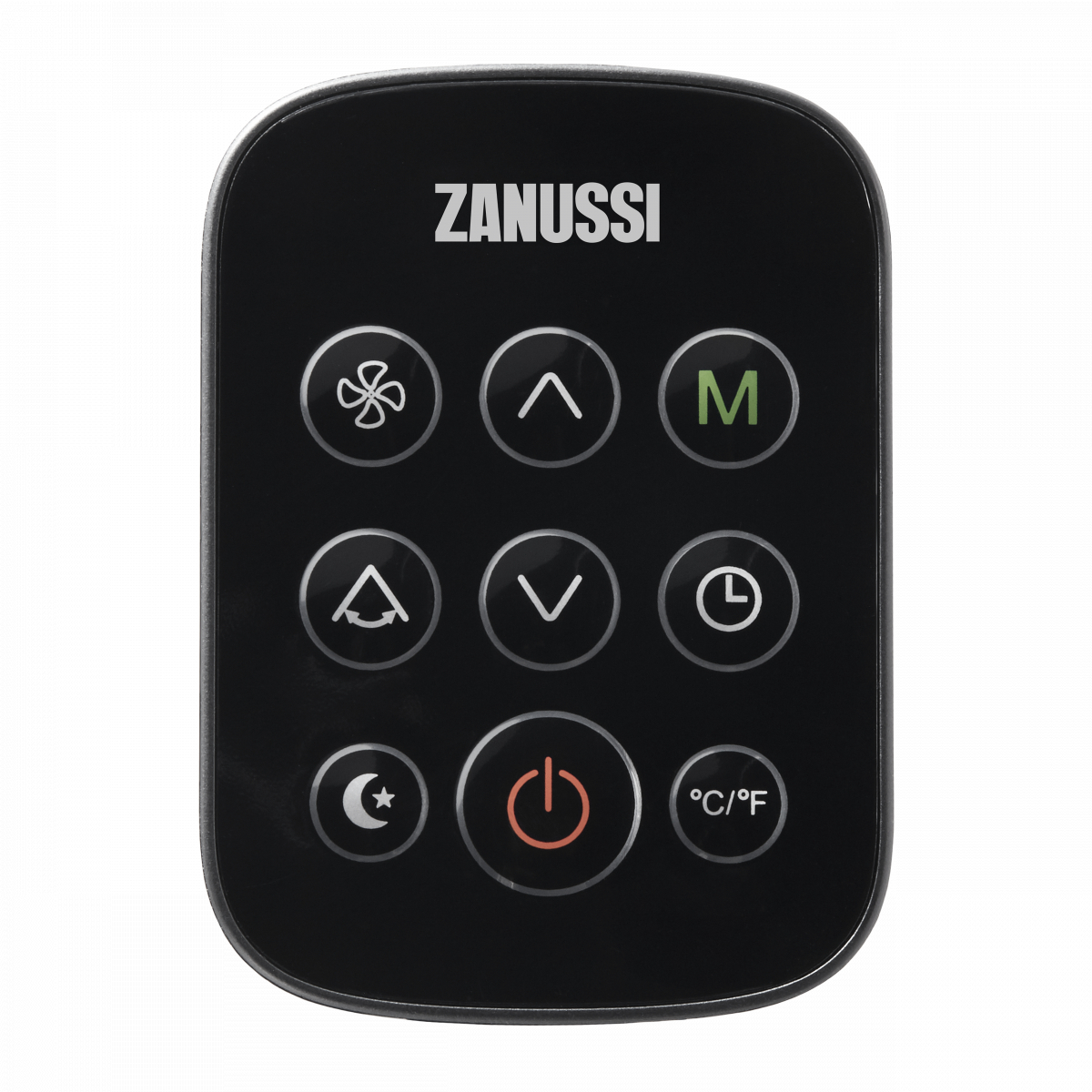 Кондиционер мобильный Zanussi Massimo Solar Black Wi-Fi ZACM-09 MS-H/N1 Black