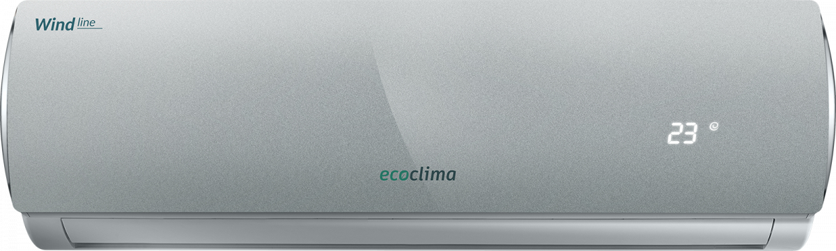 Настенный кондиционер Ecoclima ECW/I-09QCG + EC/I-09QC, серебристый